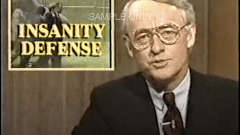 Insanity Defense (Crime File)