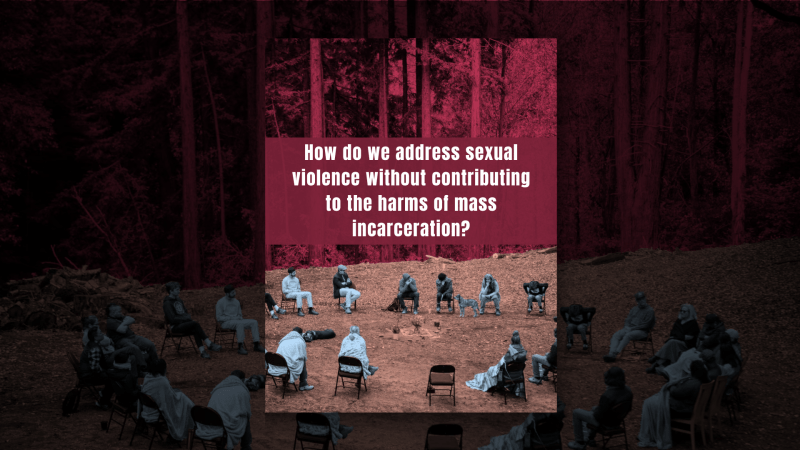 How do we address sexual violence without contributing to the harms of mass incarceration?